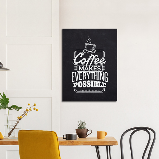 Il caffè rende tutto possibile 