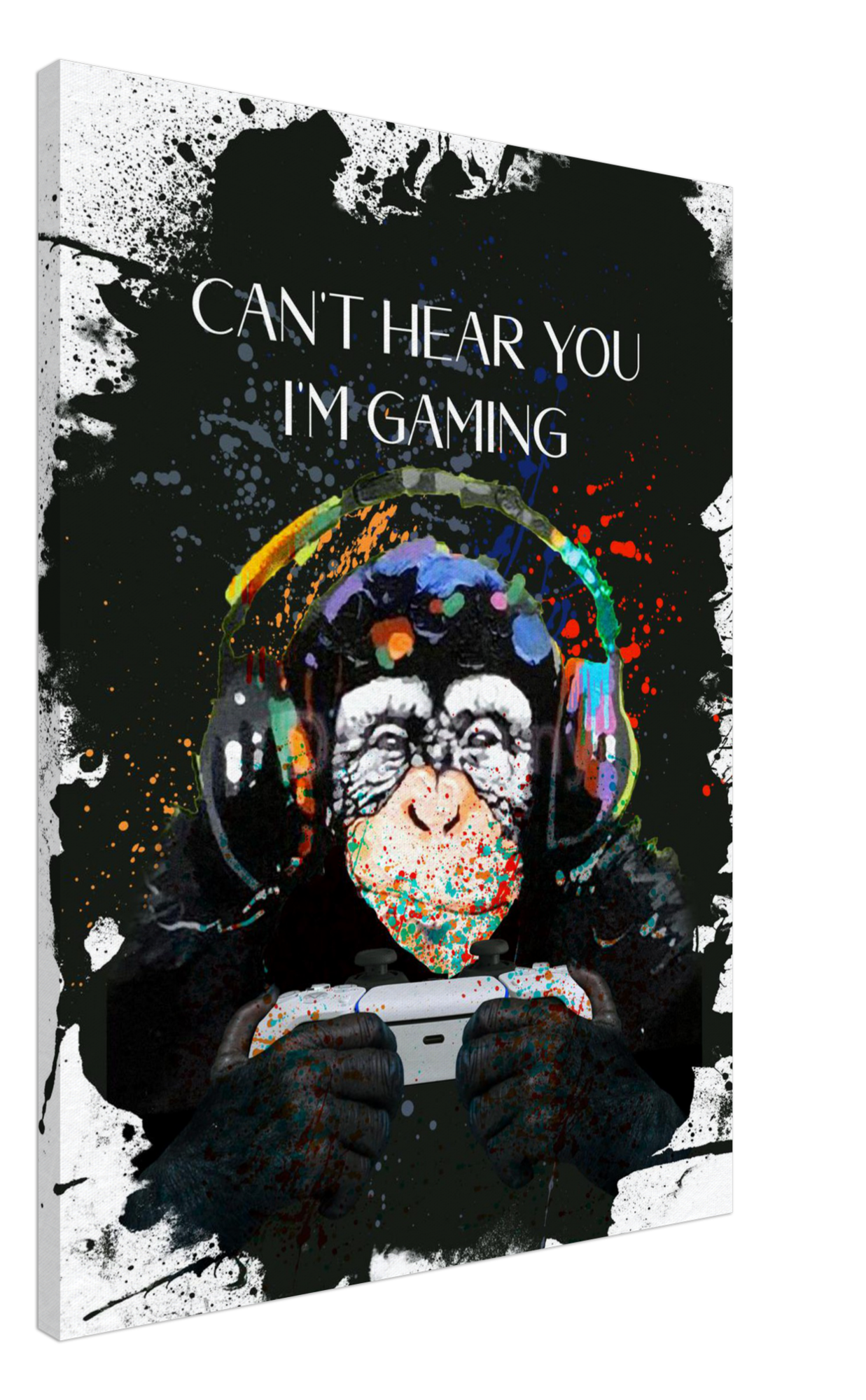 Gamer Monkey: Non ti sento, sto giocando 